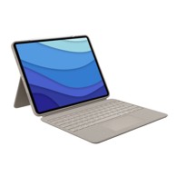 LOGITECH Tipkovnica Combo Touch za iPad Pro 12,9" (5. i 6. generacija), UK, bež
